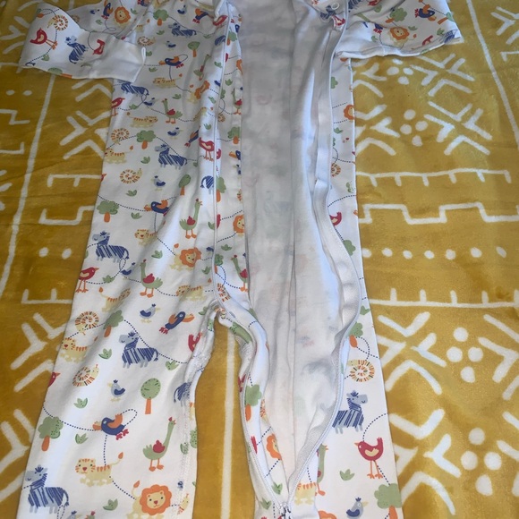Hanna Andersson full zip cotton Pj’s size 90/ 3T. UNISEX - Picture 7 of 11